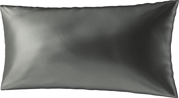 Ailoria BEAUTY SLEEP Silk Zipper Pillowcase (40x80) (anthracite) (Kopfkissenbezug, 80 x 40 cm)