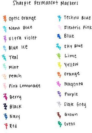 Produktbild Sharpie Fein (Grau, Mehrfarbig, 18 x)