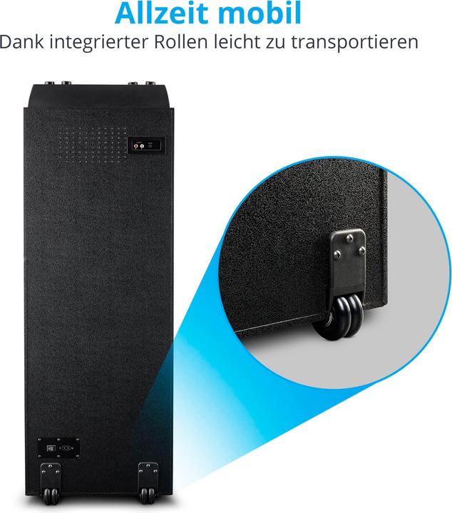 Actual product image Medion X64060 Party Sound System (Electrical connection)