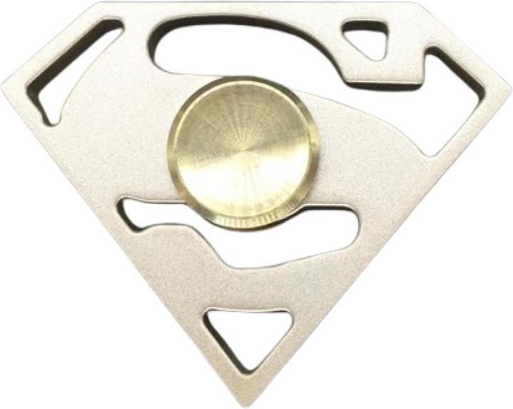 Actual product image FidgetSpinner Aluminium Superman spinner