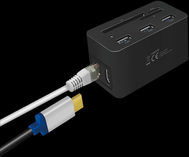 Produktbild LogiLink UA0370 (USB-C, 1 Ports)
