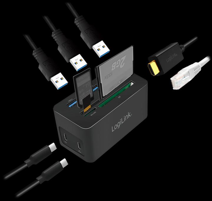 Produktbild LogiLink UA0370 (USB-C, 1 Ports)