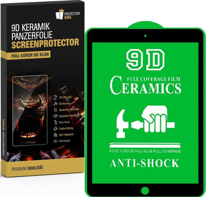Produktbild Protectorking 4x Ceramic-Glass Full Cover HD Klar (4 Stück, IPad Mini 4)