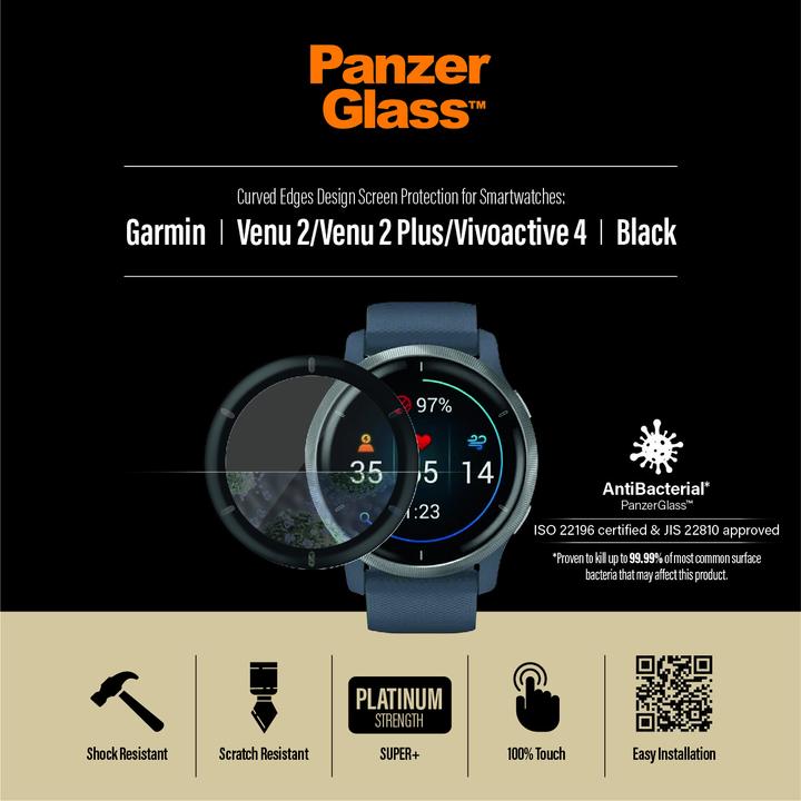 Produktbild PanzerGlass Displayschutz (Venu 2, vivoactive 4)