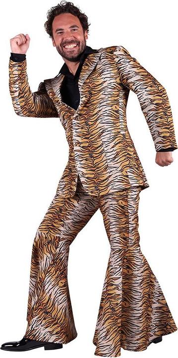 Image du produit Thetru Costume homme 70's Broadwayne, Tiger (S)
