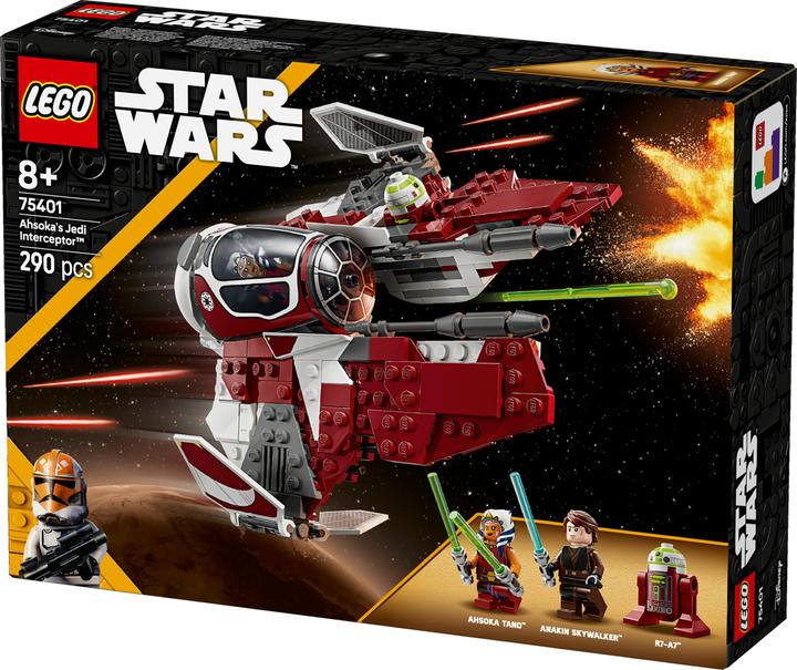Produktbild LEGO Ahsokas Jedi Interceptor (75401, LEGO Star Wars)