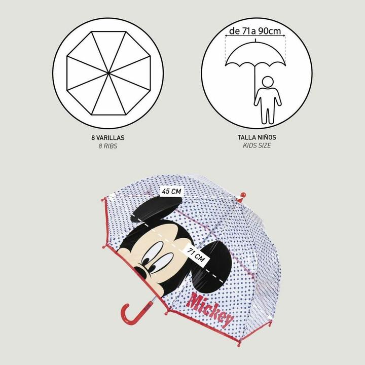 Immagine prodotto Disney Ombrello Poe Manuale Bubble Mickey