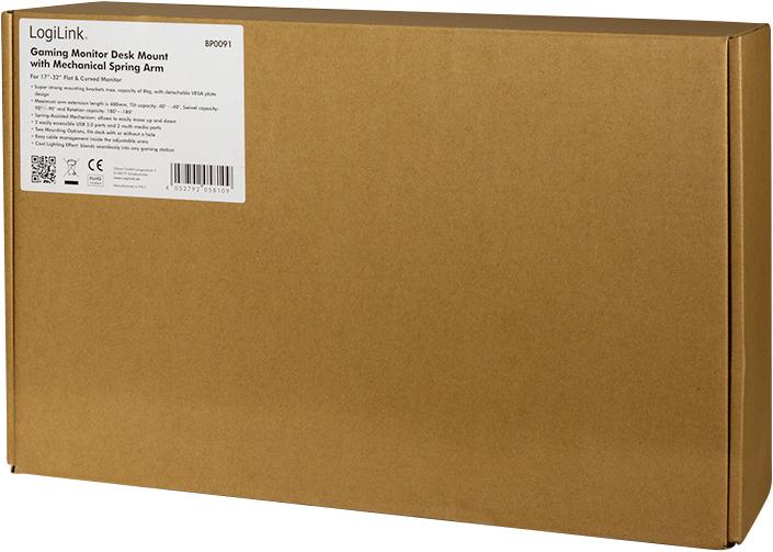 Actual product image LogiLink BP0091 (Table, 32")