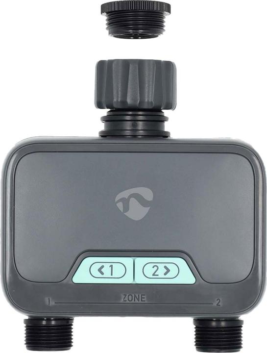 Immagine prodotto Nedis SmartLife Controllo intelligente dell'acqua Bluetooth® | Funzionamento a batteria | IP54 | (Computer per l'irrigazione)