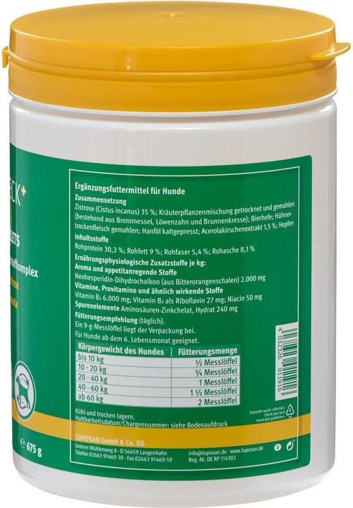 Actual product image Luposan Lupo TickPellets (Senior, Adult, Junior, 1 pcs., 675 g)