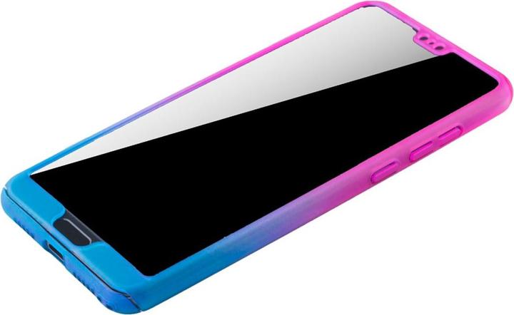 Actual product image König Design Case Mobile Protection for Huawei P20 Pro Full Case Cover Screen Protector Bumper Blue (Huawei P20 Pro)