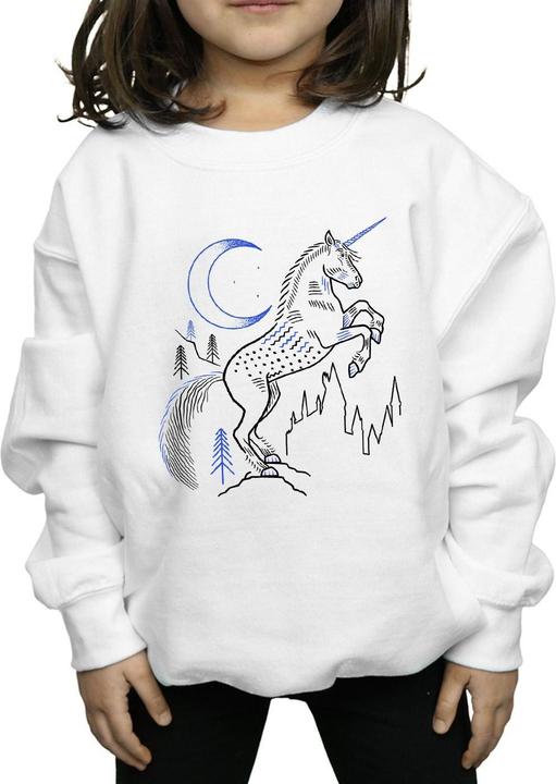 Immagine prodotto Unicorn Line Art Felpa Ragazze (116)