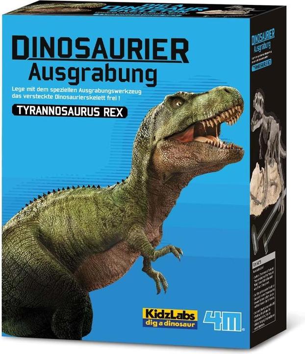 Immagine prodotto 4M Scheletro di Tyrannosaurus Rex - Set di scavi - Paleontologia - Bambino - 8 anni