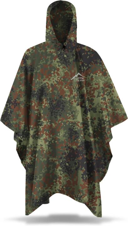 Actual product image Normani Ripstop rain poncho Derry (One size)