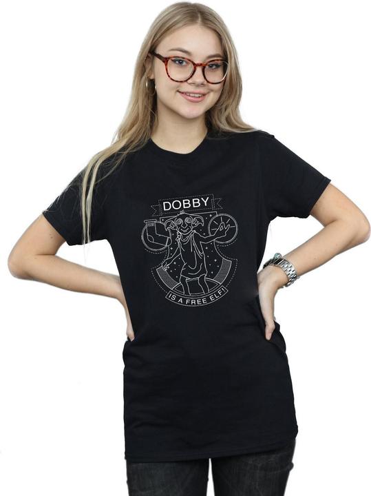 Actual product image Womens/Ladies Dobby Seal Cotton Boyfriend T-Shirt (3XL)