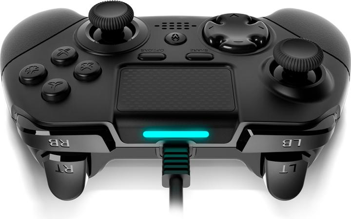 Actual product image Krom Kaiser Black USB Gamepad Analogue / Digital PC (PC, PS3, PS4)