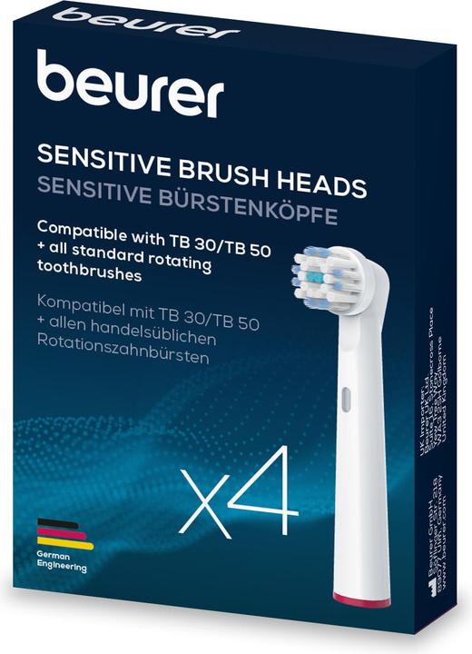 Actual product image Beurer TB 30/50 brush heads Clean (4 x)