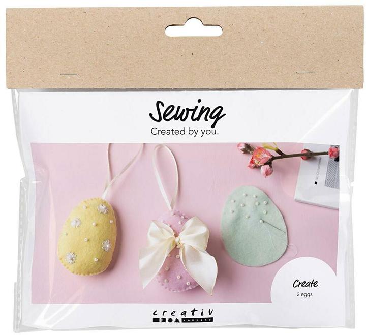 Immagine prodotto Creativ Company Bastelset Ostern Nähen 1 Stück, Mehrfarbig