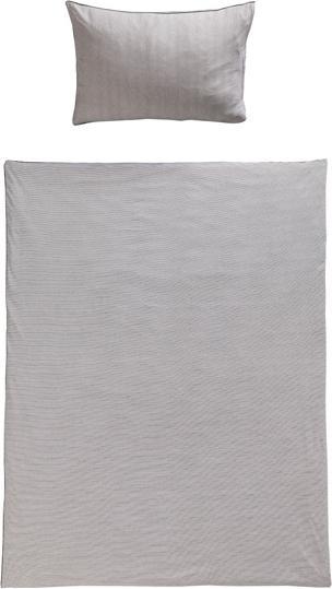 Produktbild Living Home Melange Jersey Streifen (Bettwäsche Set, 135 x 200 cm, 80 x 80 cm)