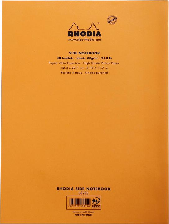 Produktbild Rhodia Basics (A4, Speziallineatur)