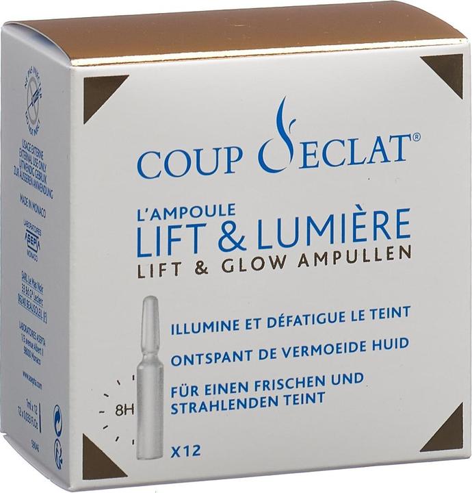Produktbild Coup d‘Eclat Die Ampulle Lift & Glow liq (12 ml)