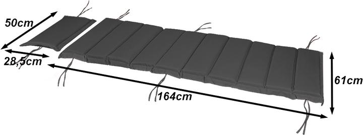Image du produit Detex Transat balançoire (183 x 56 x 7 cm)