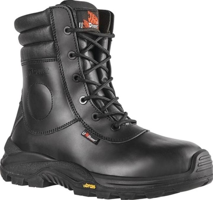 U-Power Bottes d'hiver de sécurité LEOPARD taille 41 noir S3 HRO CI SRC EN ISO 20345 cuir lisse (S3, 41)