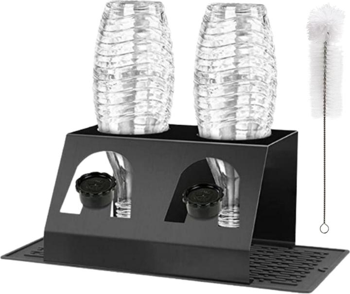 Hermex Égouttoir pour bouteilles SodaStream Égouttoir pour bouteilles Égouttoir