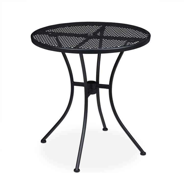 Actual product image Relaxdays garden table (70 cm)