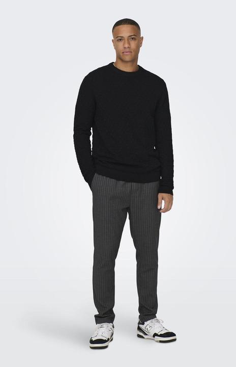 Produktbild Only & Sons Onskalle Reg 12 Struc Crew Knit Noos (XS)