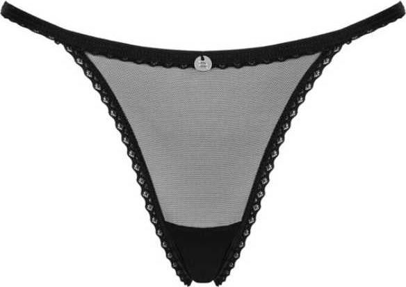 Produktbild Obsessive Celia Noir String Xl/Xxl (XL, XXL)