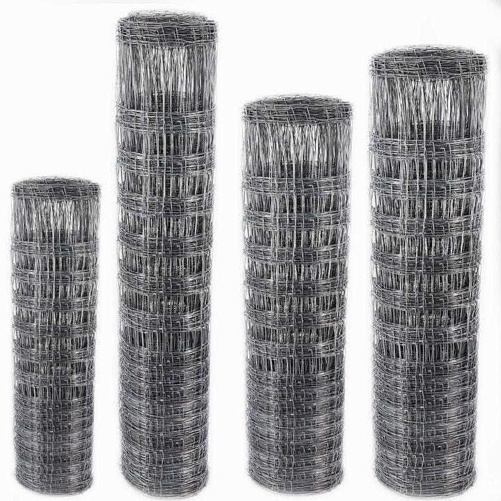 Produktbild Aquagart 250m Wildzaun Forstzaun Knotengeflecht Weidezaun Drahtzaun 80/6/15 Schwer