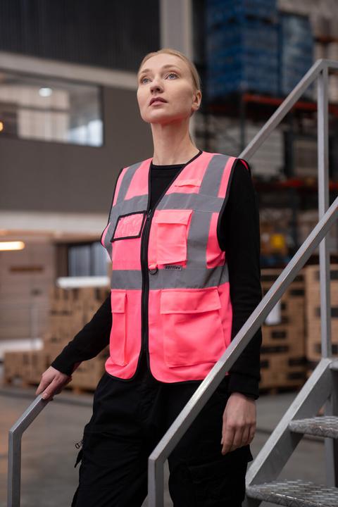 Immagine prodotto Korntex Abito Comfort "Hamburg" - Multifunzionale - Rosa neon - XL (XL)