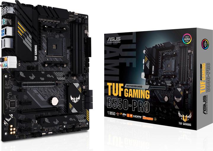 Productafbeelding ASUS TUF GAMING B550-Pro (AM4, AMD B550, ATX)