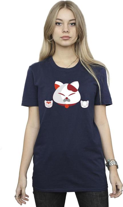 Immagine prodotto Disney Big Hero 6 Baymax Kitten Heads Maglietta Ampia Donna (M)
