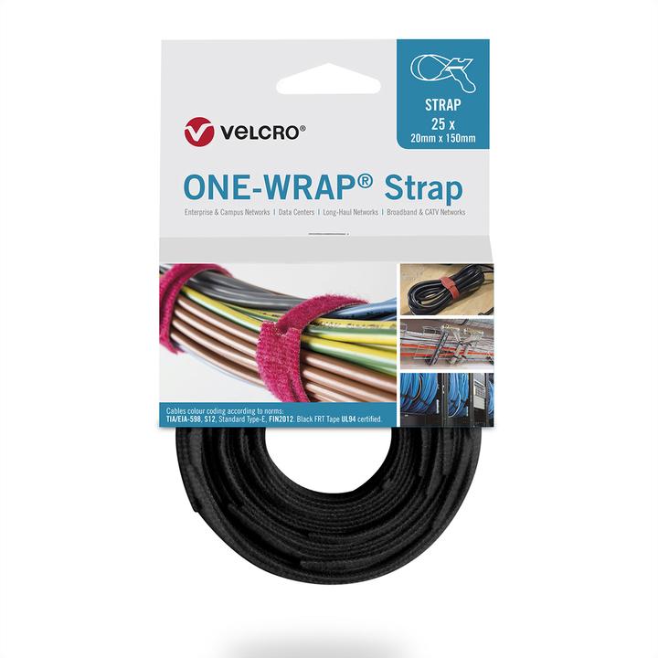 Actual product image Velcro brand Professional brand cable tie (Plastic cable ties, 200 mm, 25 pcs.)