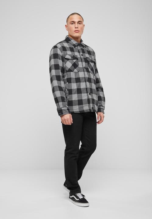 Actual product image Brandit Lumber outdoor jacket size L colour black/charcoal (L)