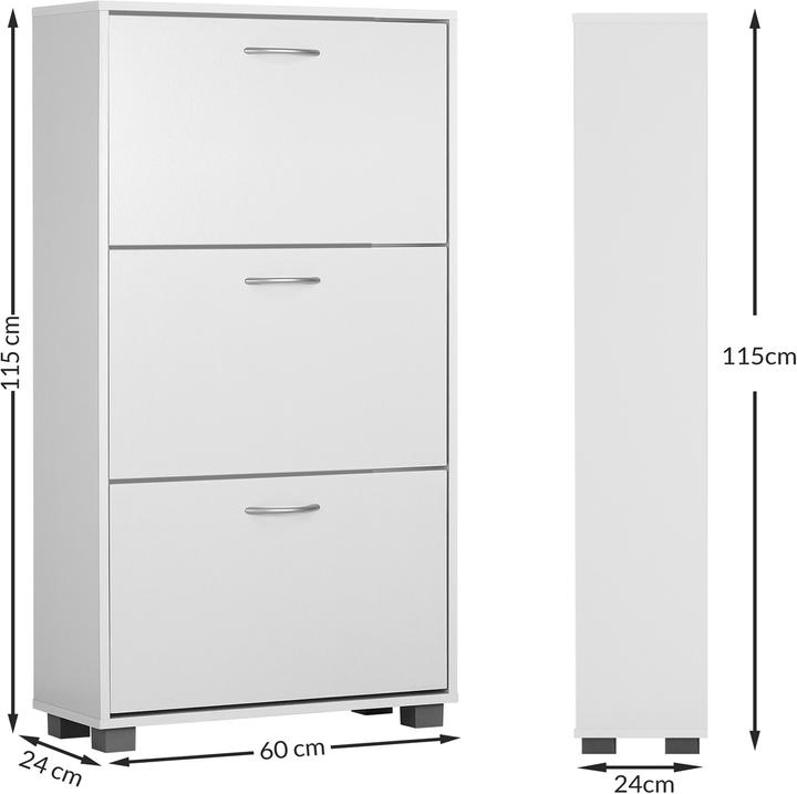 Immagine prodotto Casaria Scarpiera (115 x 60 x 24 cm)