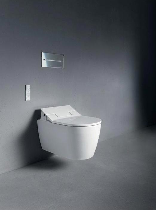 Actual product image Duravit Shower toilet complete system ME by Starck for Sensowash white wall-mounted 631000002004300