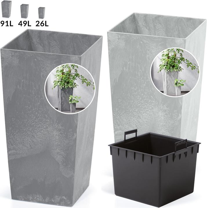 Actual product image Casaria Flowerpot (26.50 cm)