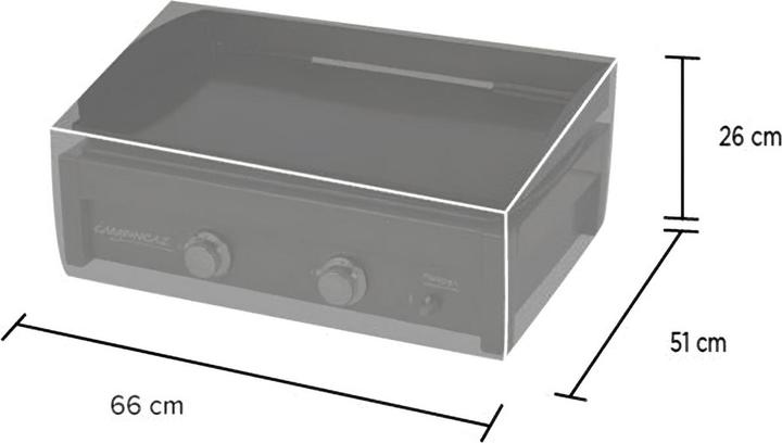 Immagine prodotto Campingaz Copertura Plancha (Grill, Cucina esterna)