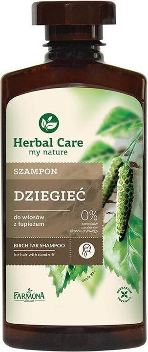 Produktbild Farmona Herbal Care DziegieÄ‡ Hair Shampoo From Dandruff 330Ml (330 ml, Flüssiges Shampoo)