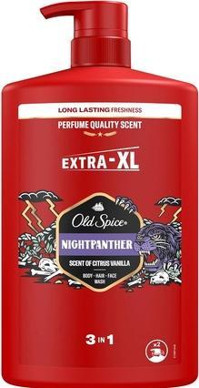 Produktbild Old Spice Shampoo & Body Wash Night Panther Haarshampoo (1000 ml, Flüssiges Shampoo)
