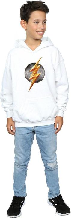 Immagine prodotto Justice League Movie Flash Emblem Felpa con Cappuccio Ragazzi (116)