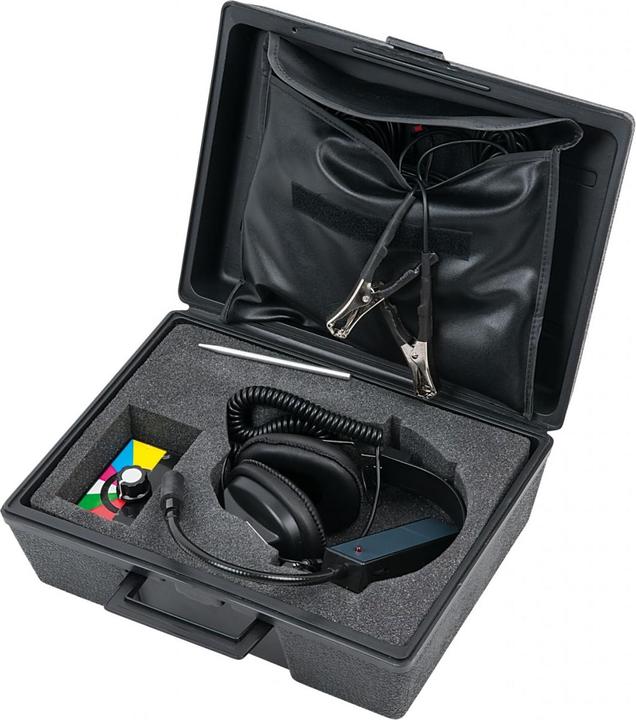 Produktbild KS Tools Elektronisches Profi-Stethoskop, 18-tlg.