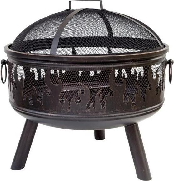 Buschbeck Feuerschale Wildfire 61 x H 61 cm Eisen bronze (61 cm)