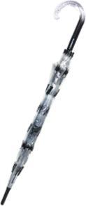Actual product image CreaDiva Smartbulle umbrella, long, transparent, bell-shaped, robust, automatic, diameter = 85 cm, Re