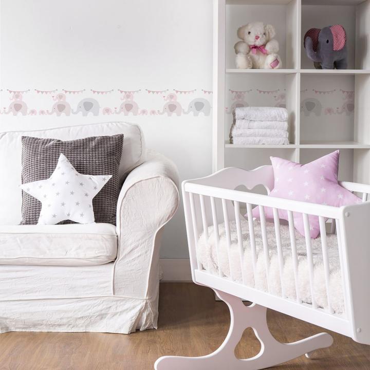 Produktbild A.S. Création Lovely Kids Kinderzimmer Elephant Party mit süssen Elefanten (15 x 500 cm)