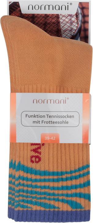 Immagine prodotto Normani 4 calze da tennis funzionali con suola in spugna - 9387 (confezione da 4, 47 - 50)