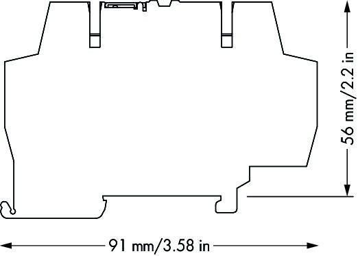 Image du produit Wago Convertisseur DC/DC 24V/12V, 0.5A f.TS35 859-805 Type de tension d'alimentation DC, 1ère tension de